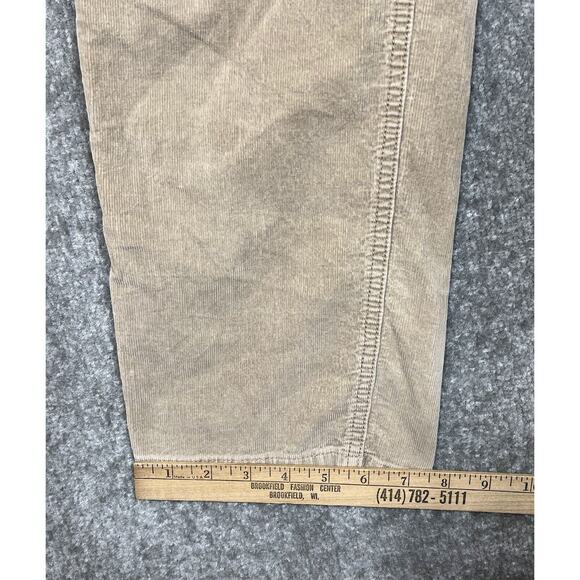MICHAEL Michael Kors Tailored Fit Corduroy Jeans Mens‎ Size 34x30 Tan Pockets - Picture 9 of 9